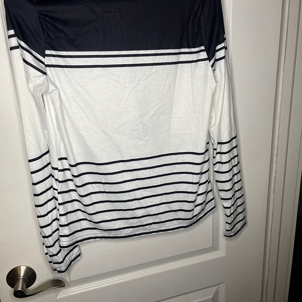 Nautical Striped Long Sleeve Top - Picture 4 of 4